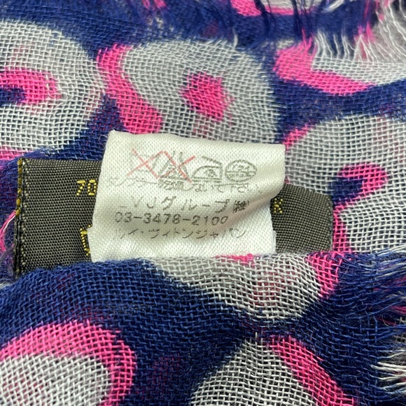Louis Vuitton Stephen Sprouse Graffiti Leopard Scarf Wrap Etole Limited Edition - Picture 7 of 16